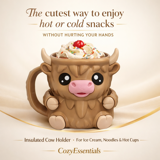 Cow Cup Holder